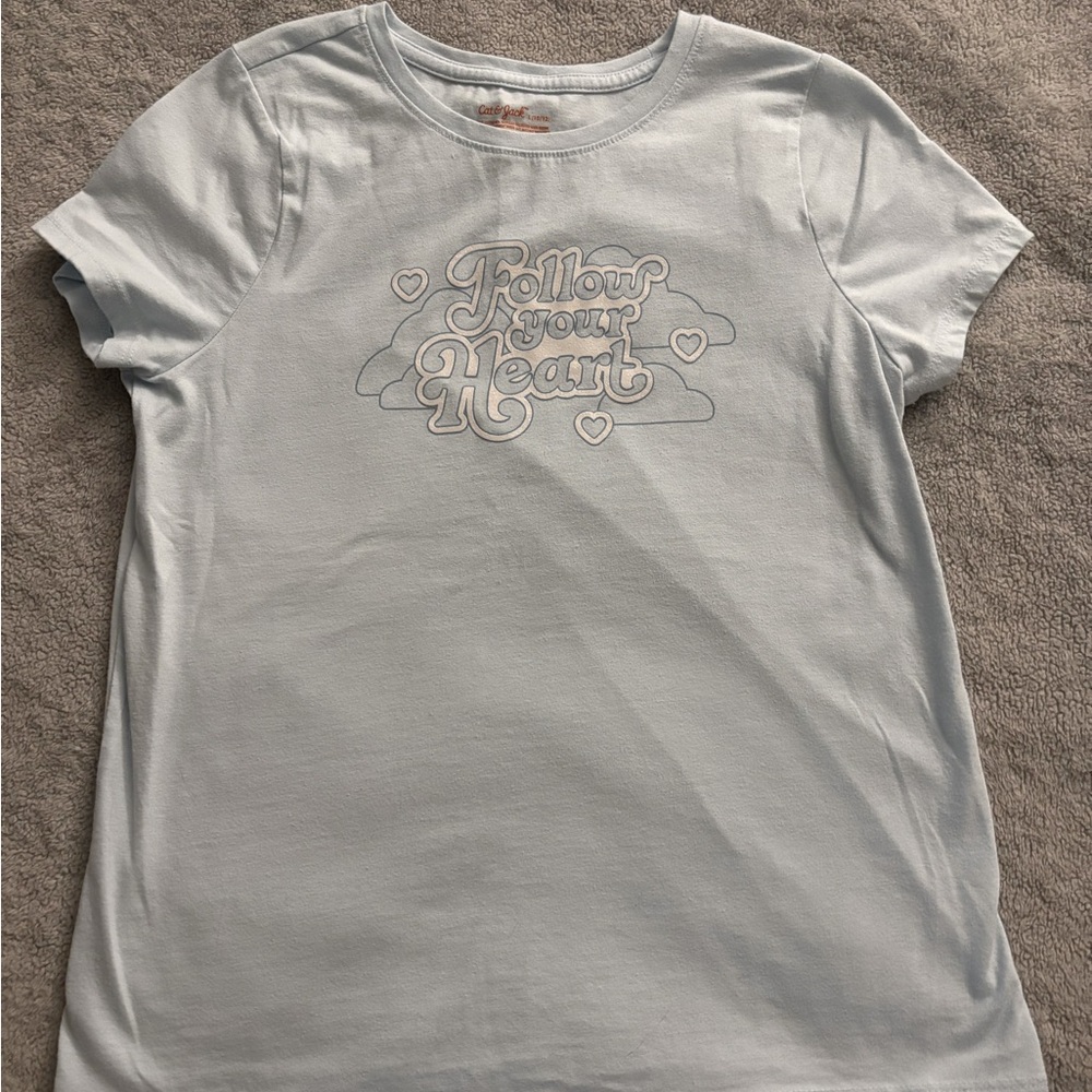 Girls “follow your heat” shirt